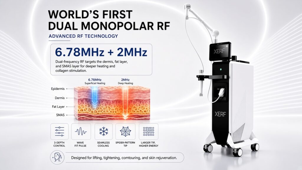 XERF Dual-Frequency RF Skin Tightening Machine